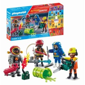 Playmobil-CREEAZA PROPRIA FIGURINA ECHIPA DE POMPIERI Playmobil - 1